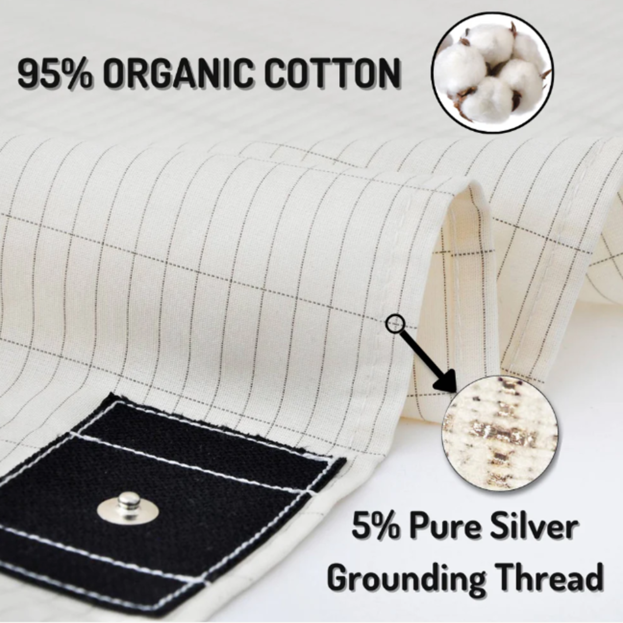 Quorrazen™ Grounding Sleep Sheet/grounding sheet/earthing sheet