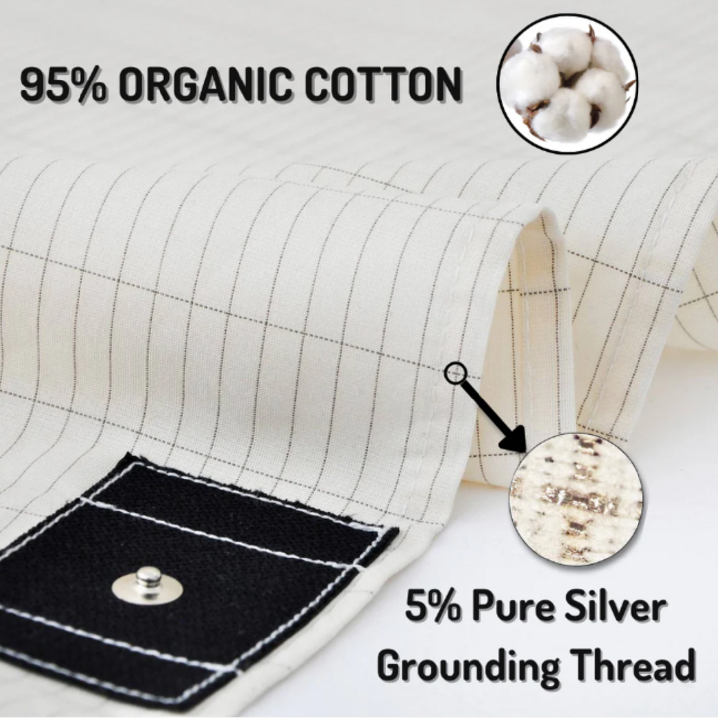 Quorrazen™ Grounding Sleep Sheet/grounding sheet/earthing sheet